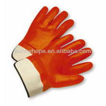Invierno guantes de trabajo totalmente revestidos de PVC